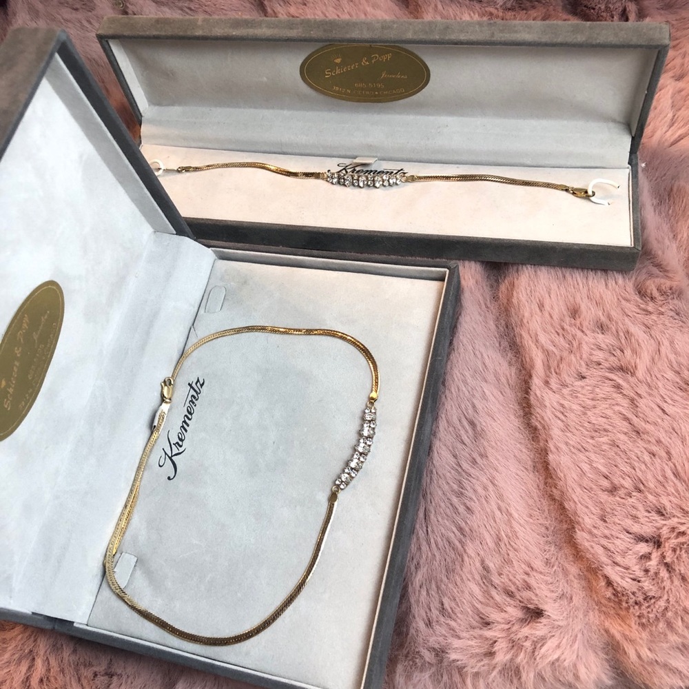 KREMENTZ necklace +bracelet
